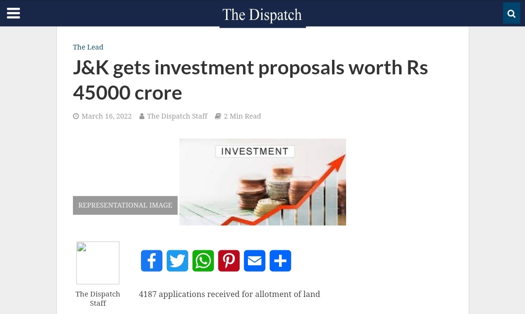 Front Page Screenshot