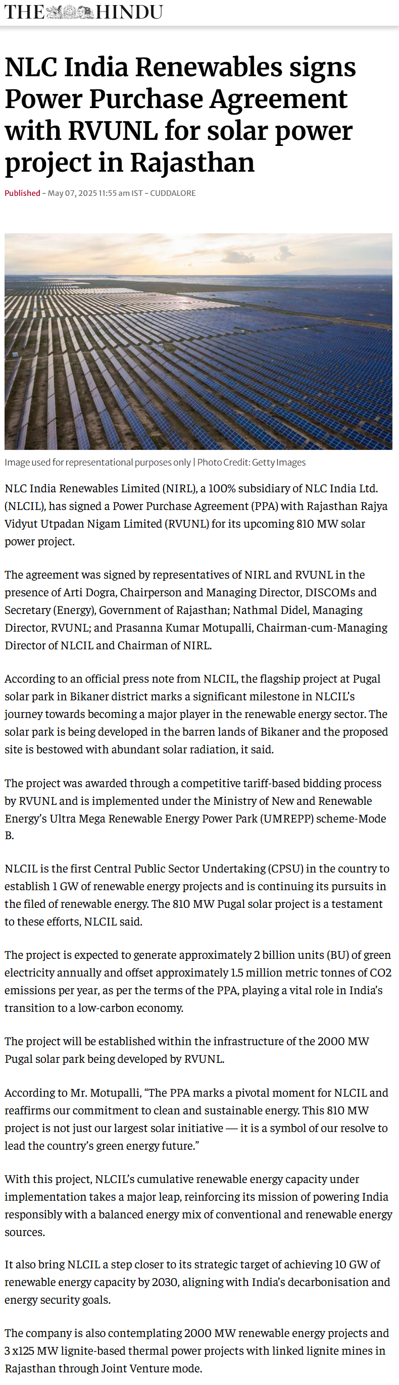 Full News Screenshot