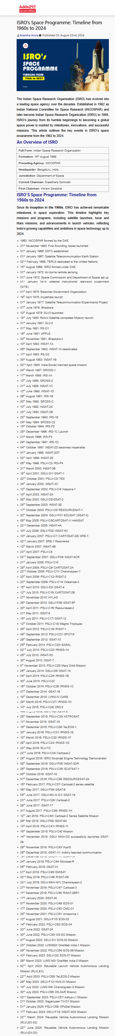 Full News Screenshot