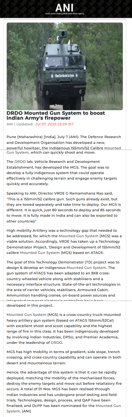 Full News Screenshot