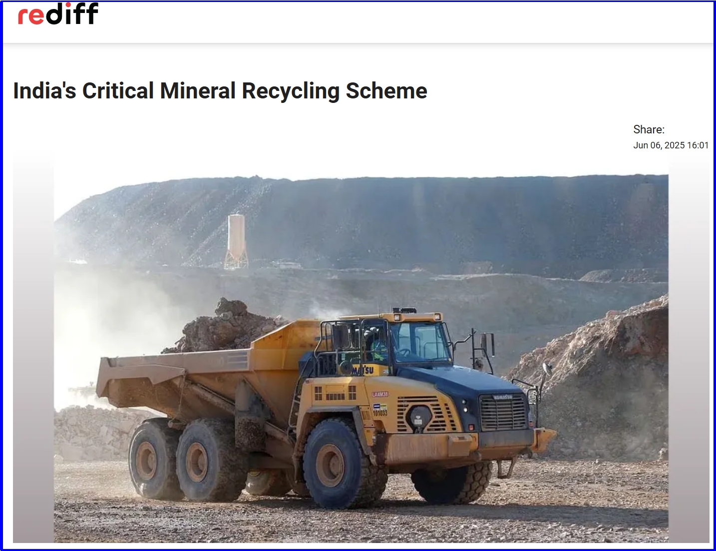 Front Page Screenshot