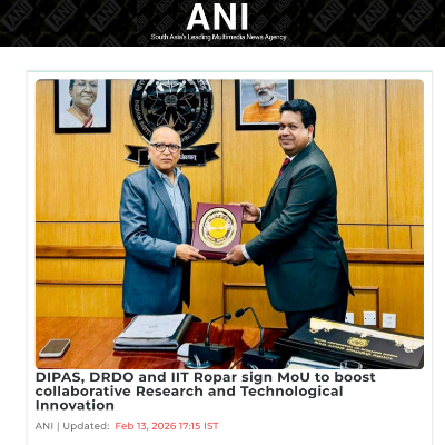 Front Page Screenshot