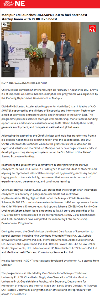 Full News Screenshot