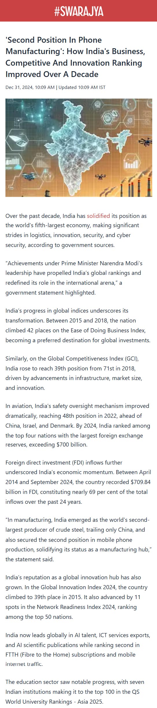 Full News Screenshot