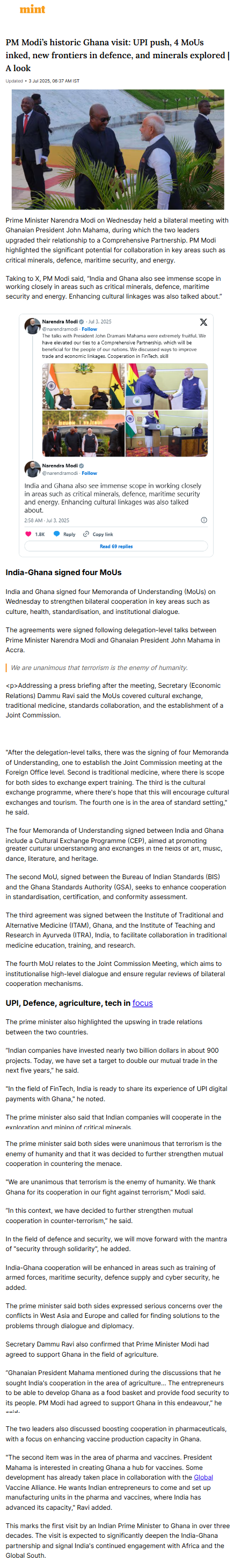 Full News Screenshot