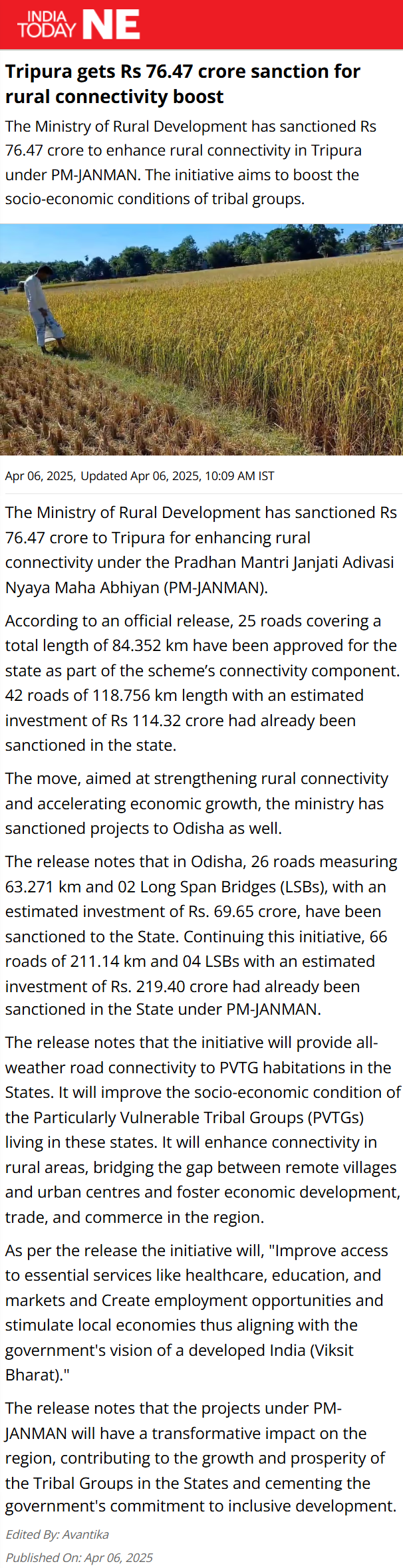 Full News Screenshot