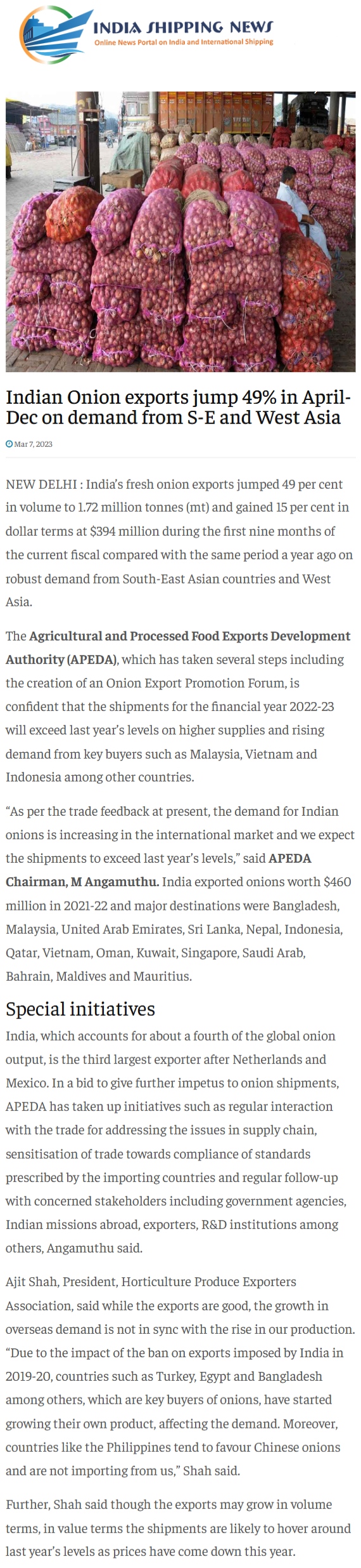 Full News Screenshot