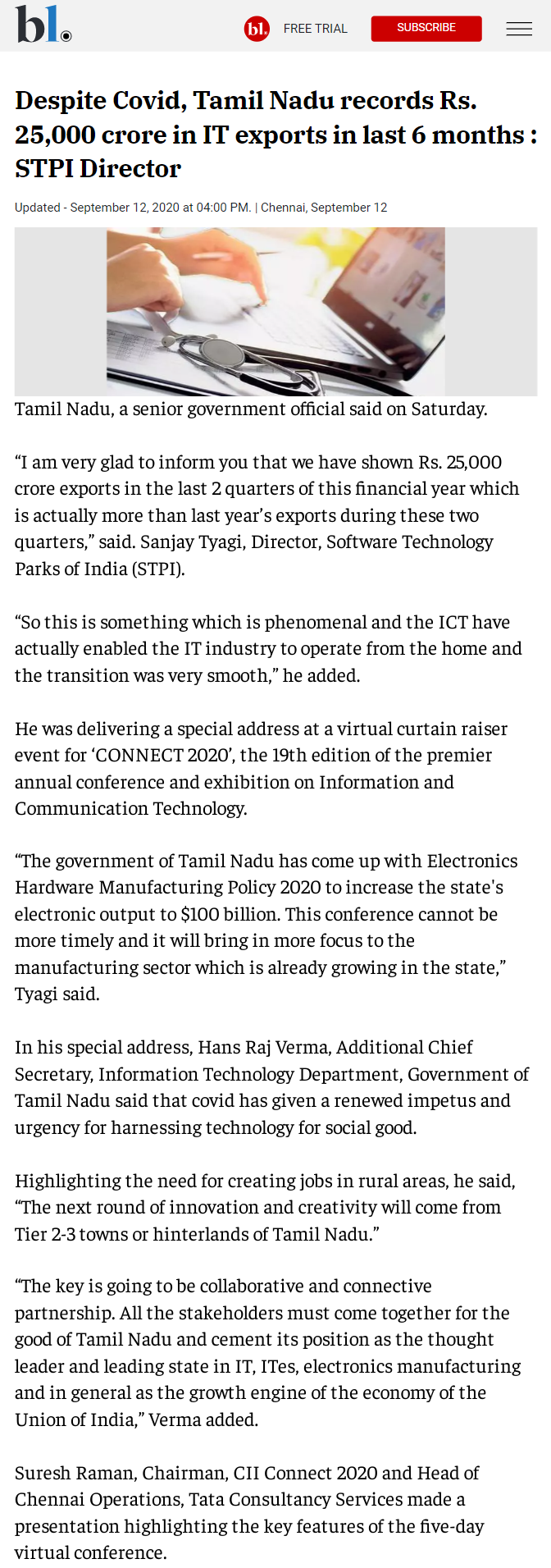 Full News Screenshot