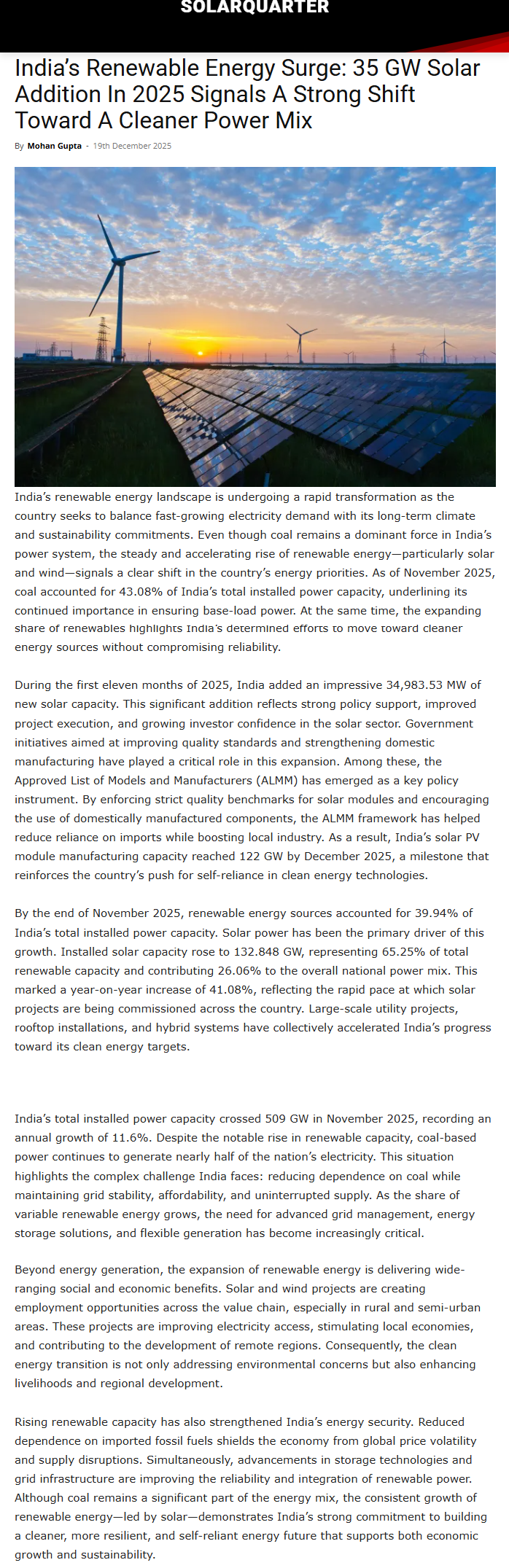 Full News Screenshot