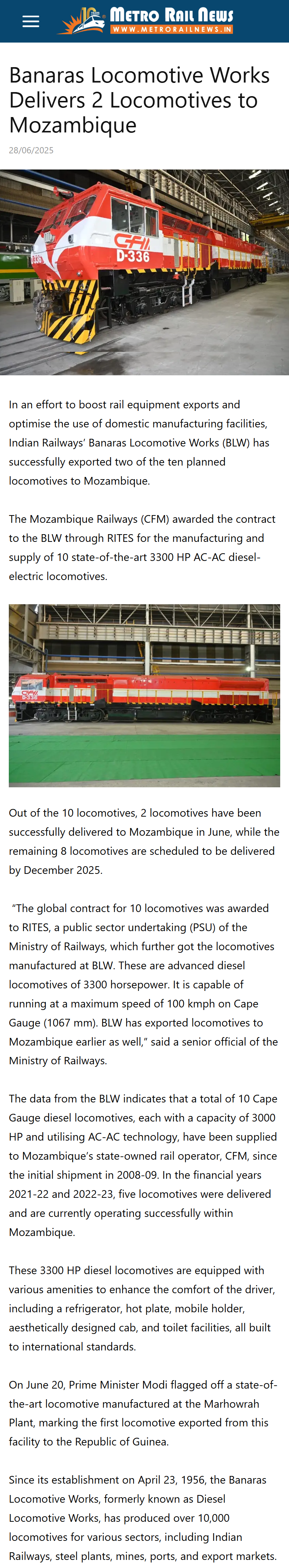 Full News Screenshot