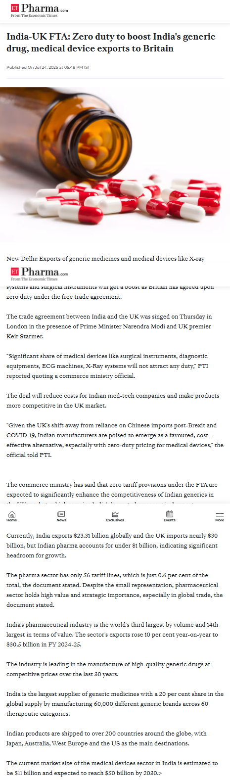 Full News Screenshot