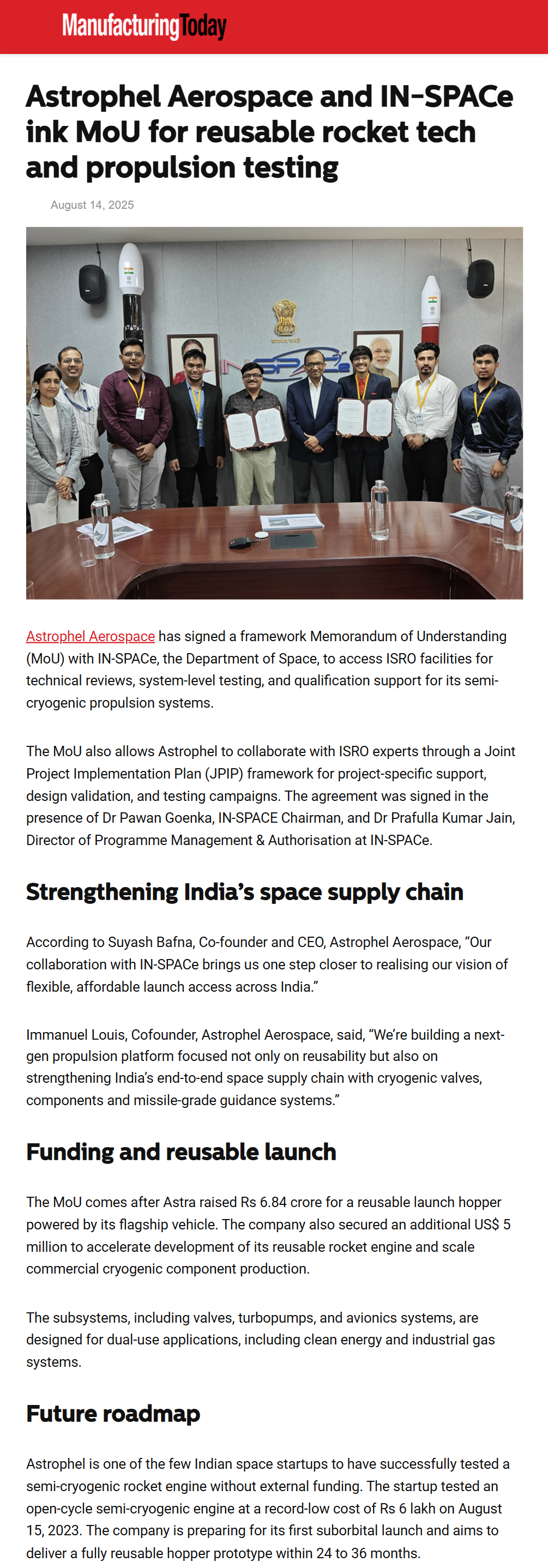 Full News Screenshot