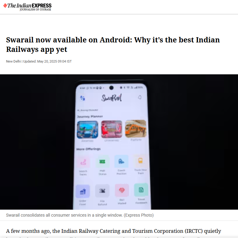 Front Page Screenshot