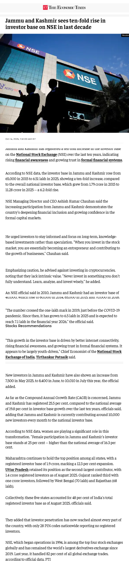 Full News Screenshot