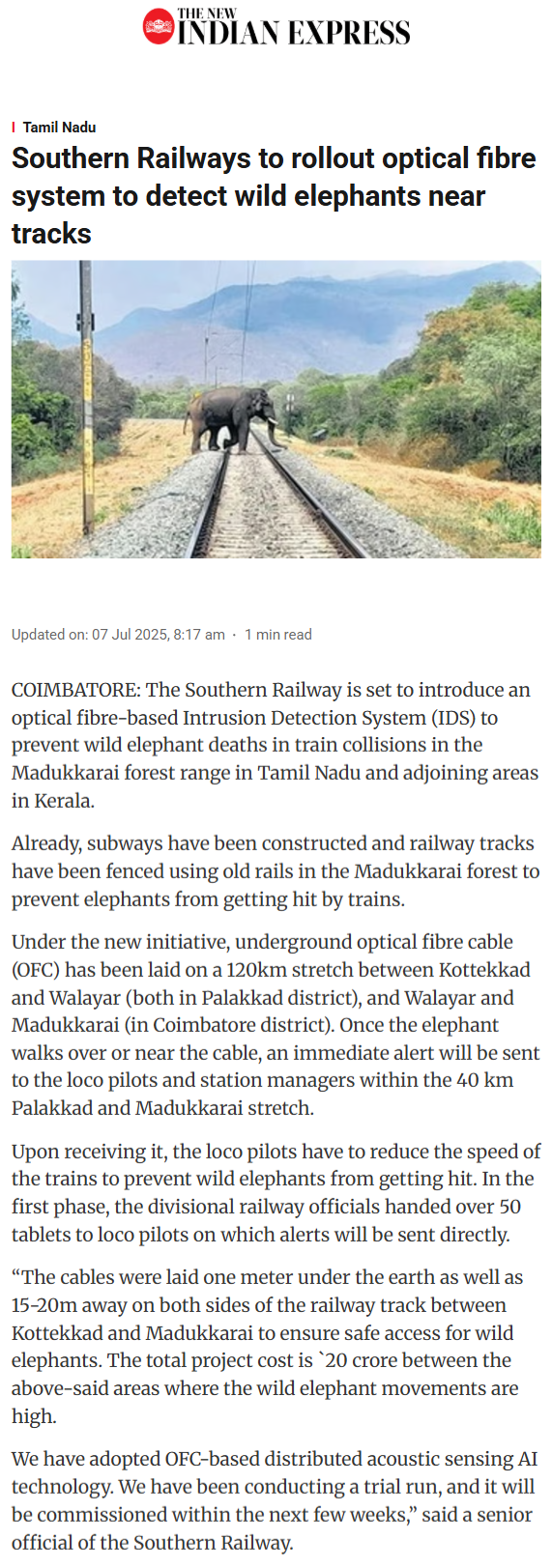 Full News Screenshot