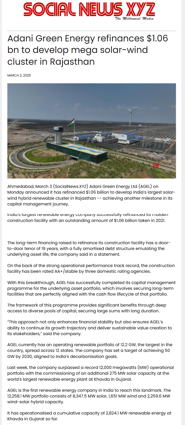 Full News Screenshot