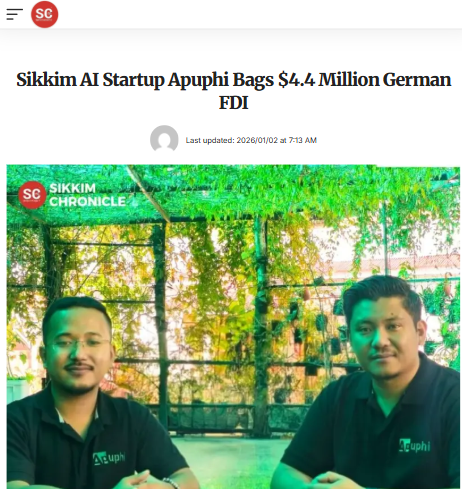 Front Page Screenshot