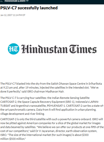 Full News Screenshot