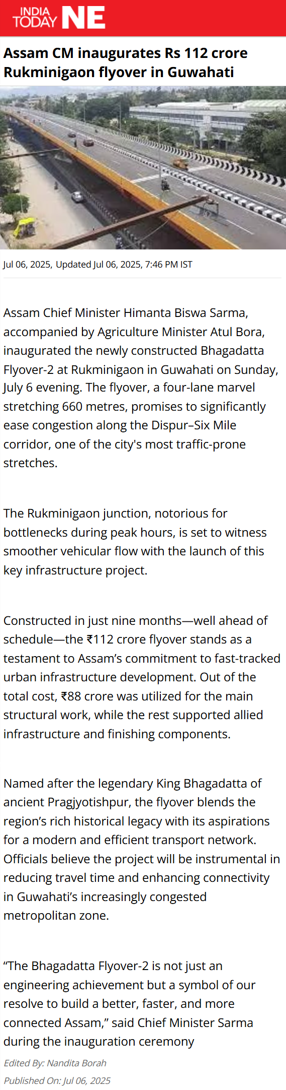 Full News Screenshot