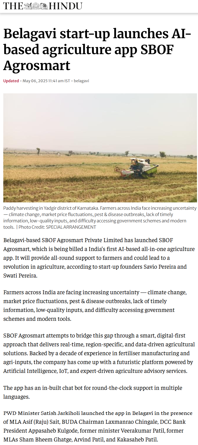 Full News Screenshot