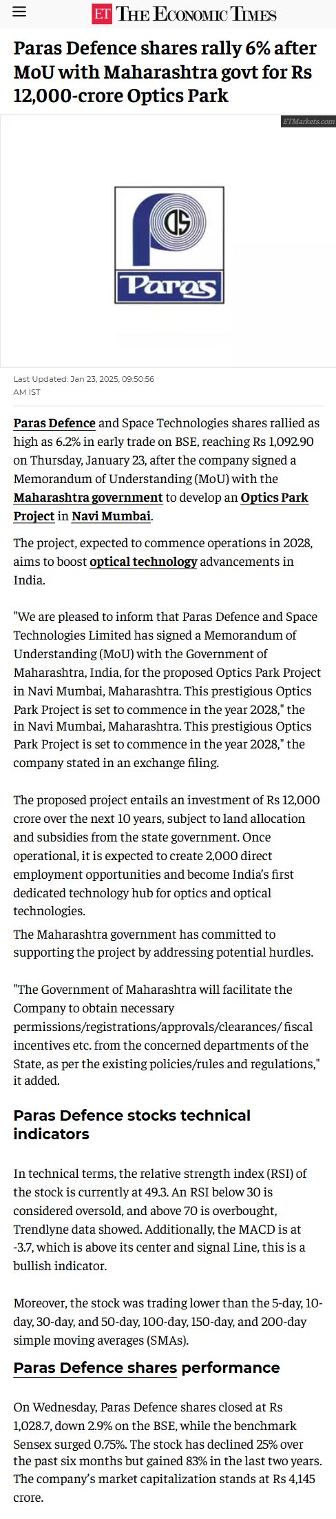 Full News Screenshot