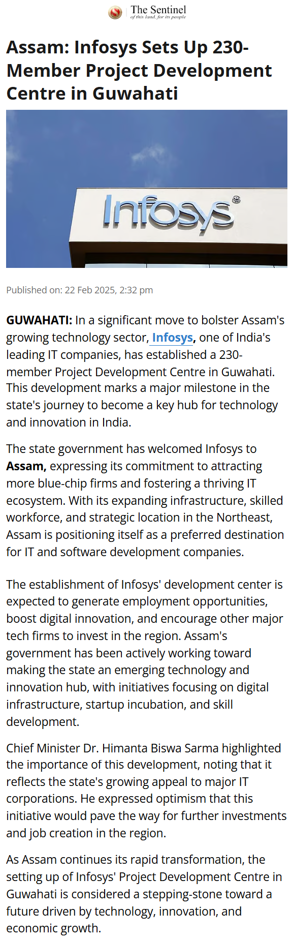 Full News Screenshot