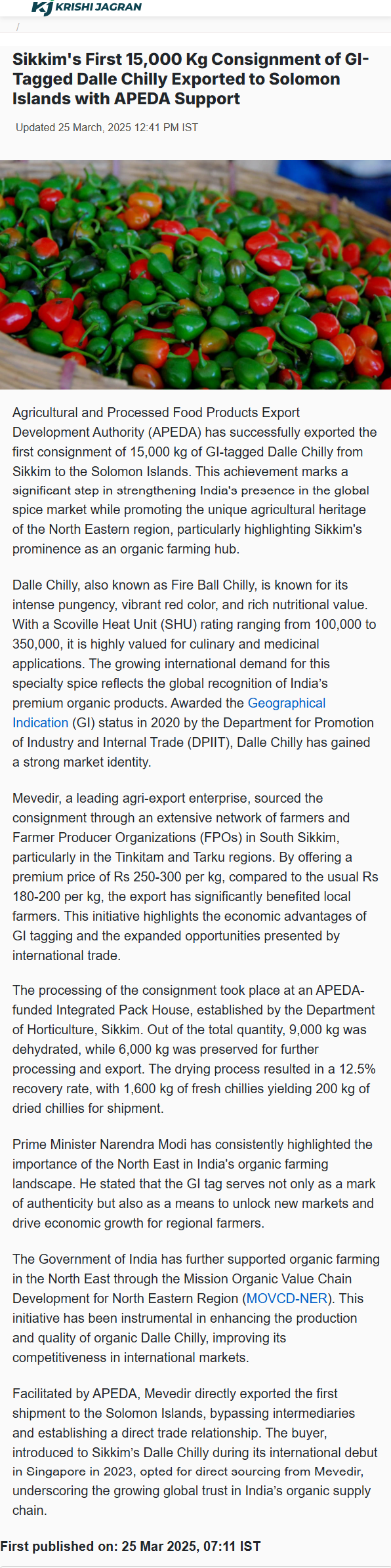 Full News Screenshot