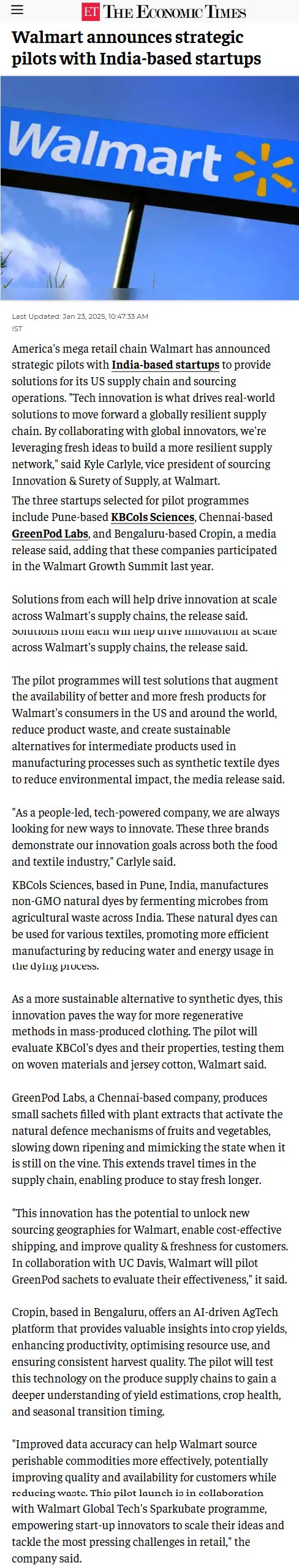 Full News Screenshot