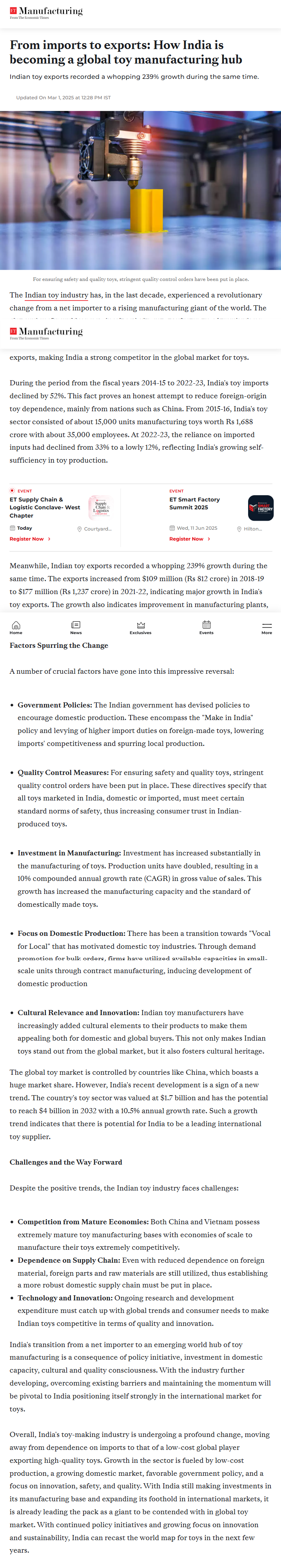 Full News Screenshot