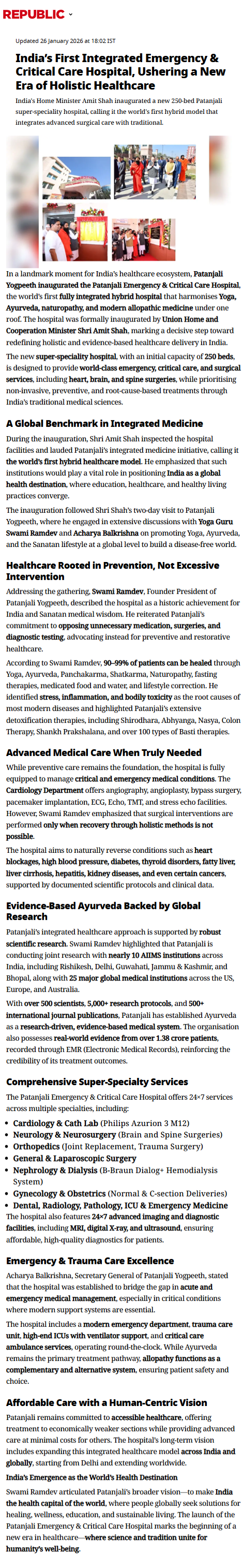 Full News Screenshot