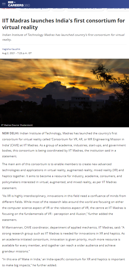 Full News Screenshot