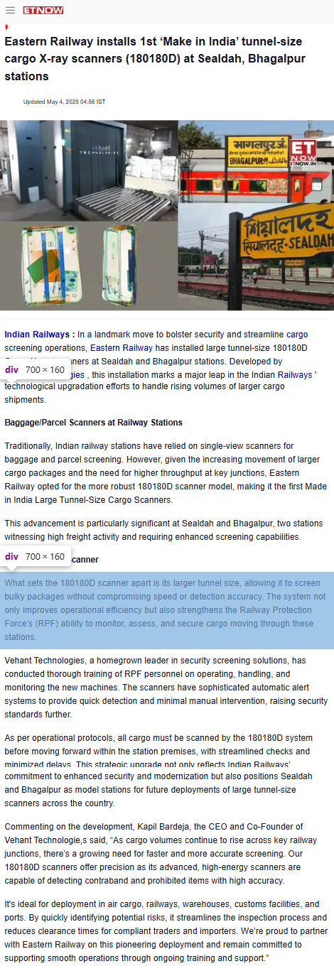 Full News Screenshot