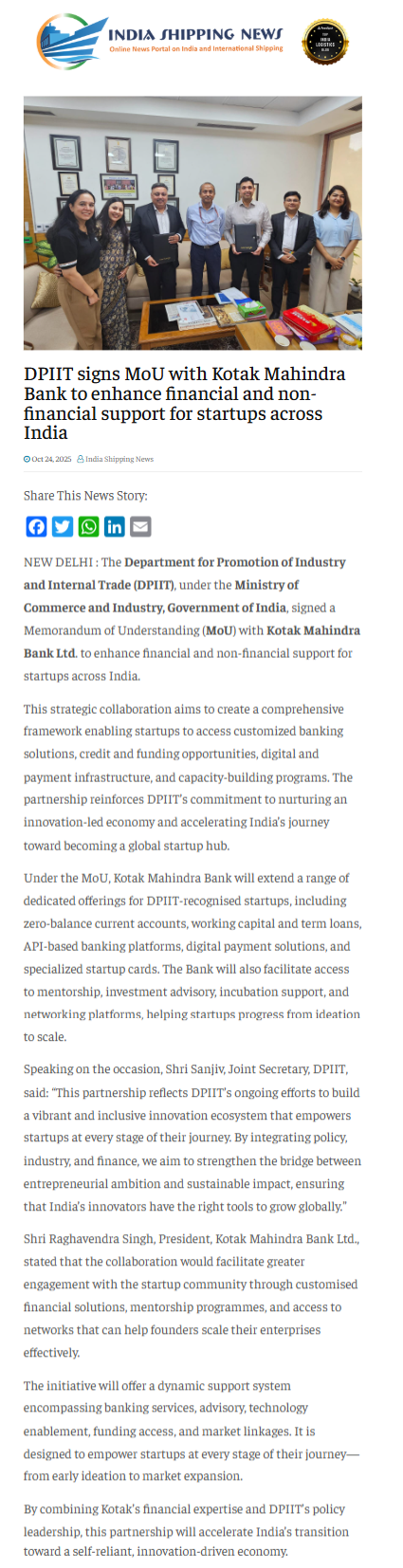 Full News Screenshot