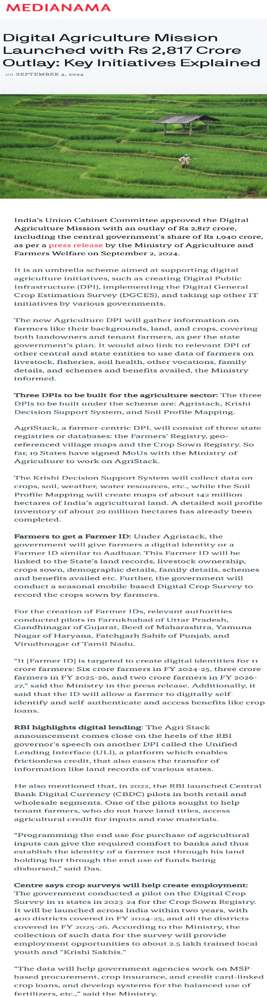 Full News Screenshot