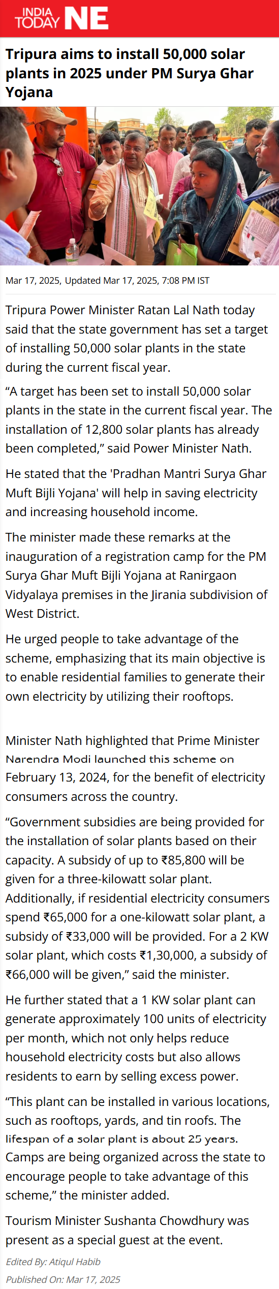 Full News Screenshot