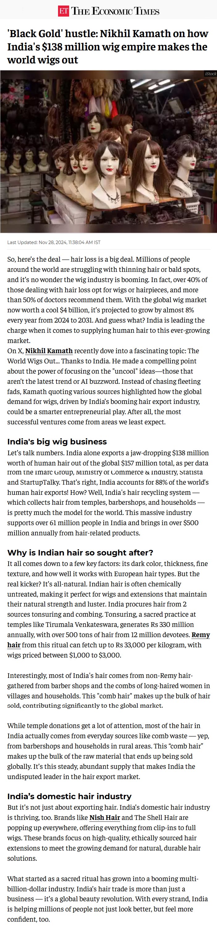 Full News Screenshot