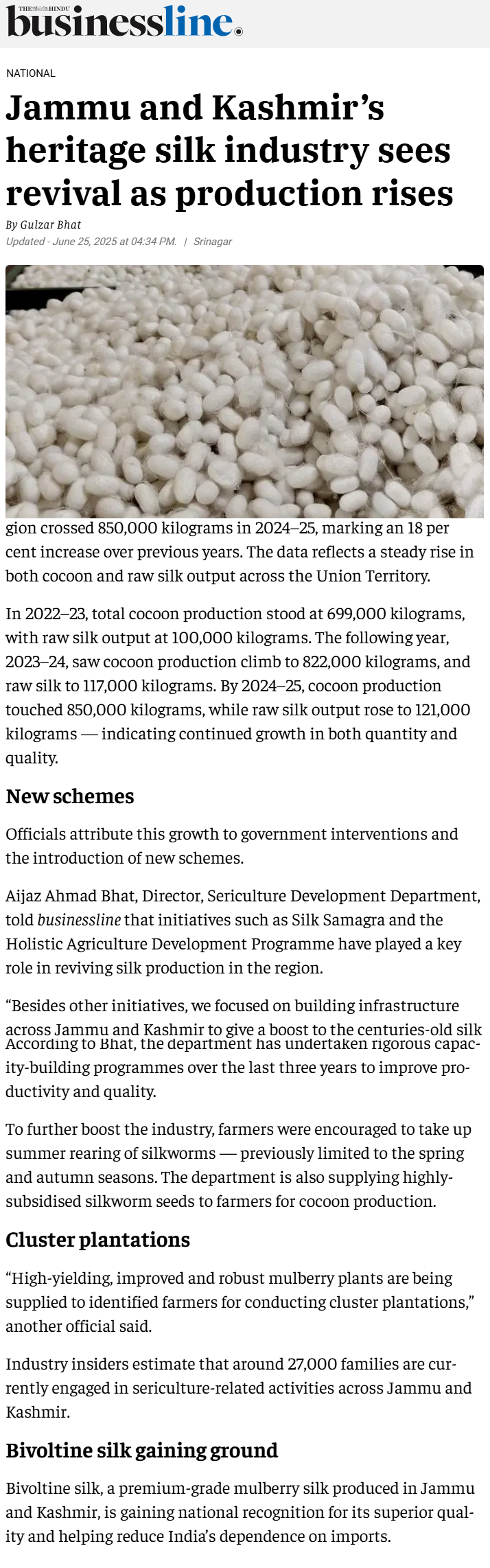 Full News Screenshot