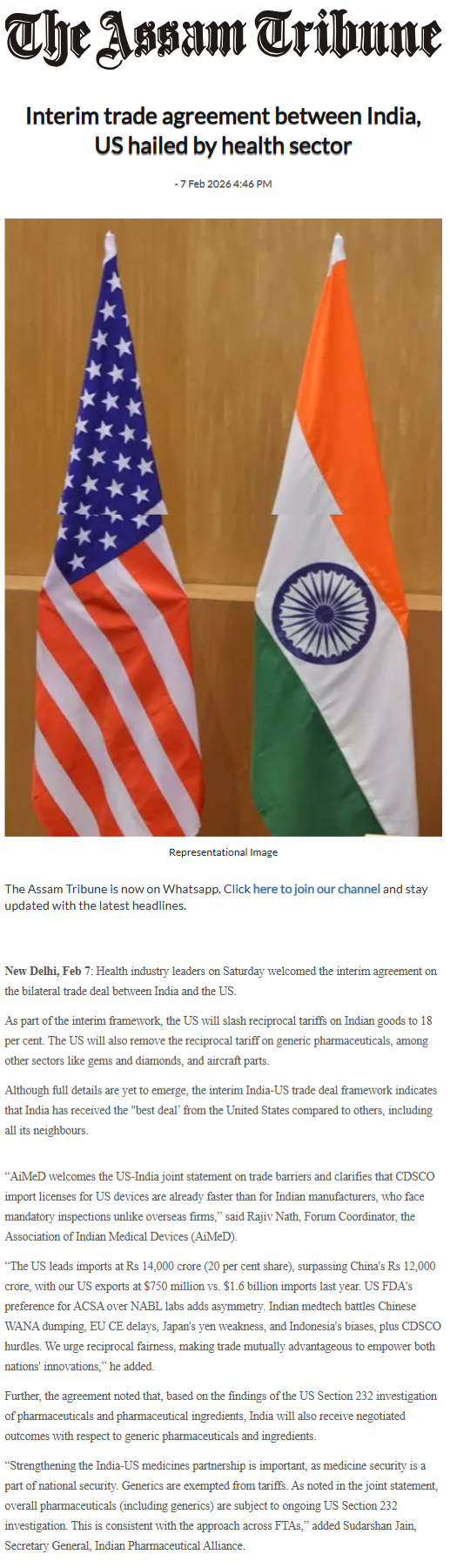 Full News Screenshot