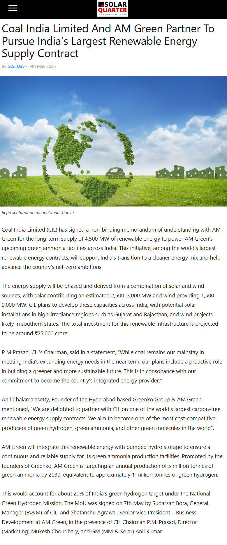 Full News Screenshot