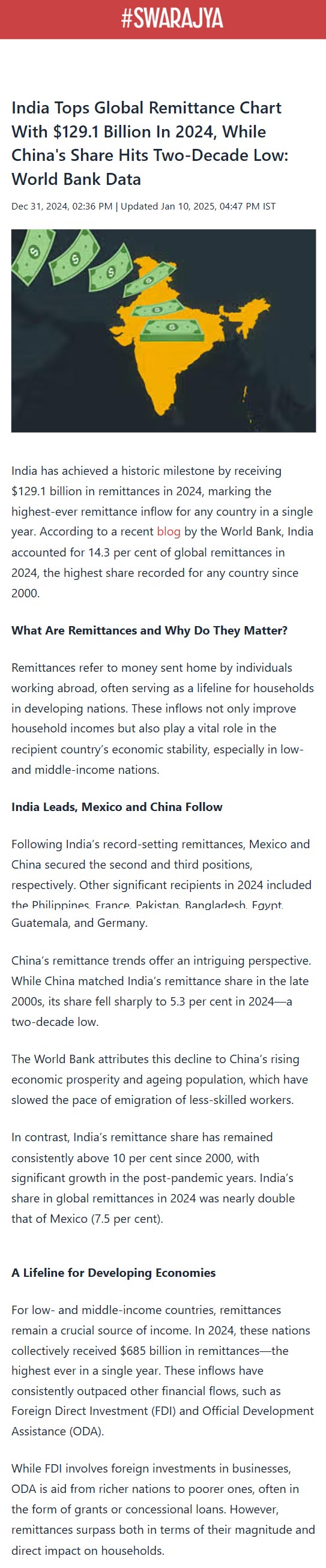 Full News Screenshot