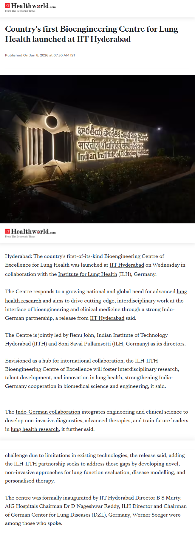 Full News Screenshot