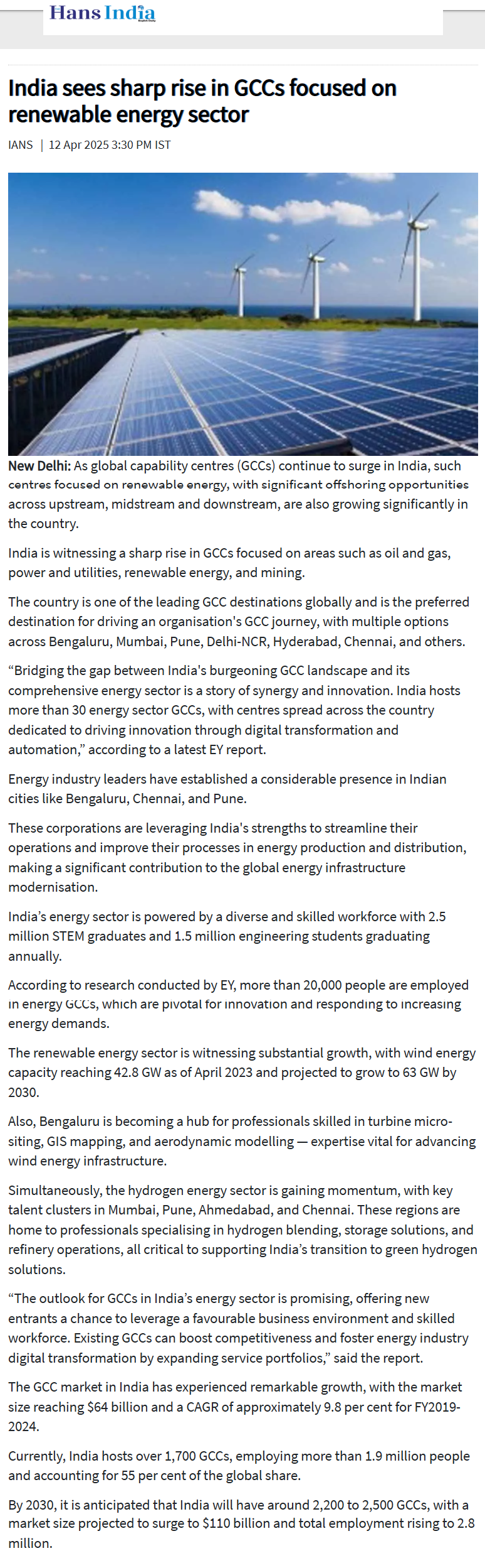 Full News Screenshot