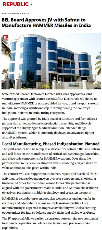 Full News Screenshot