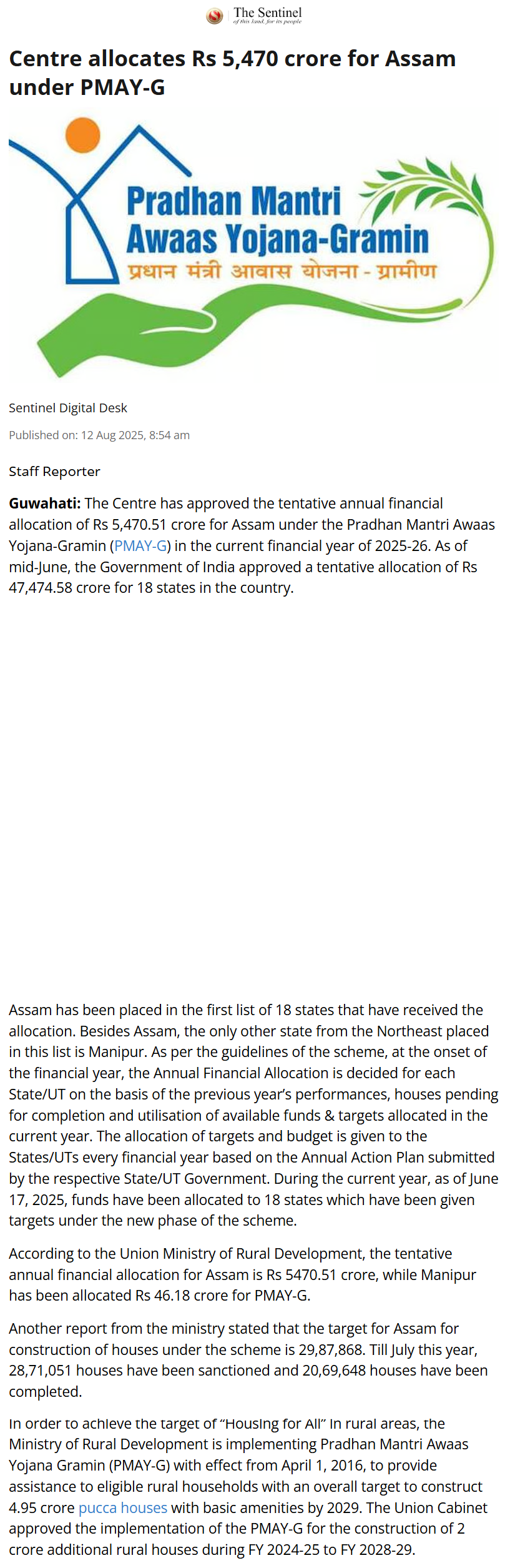 Full News Screenshot