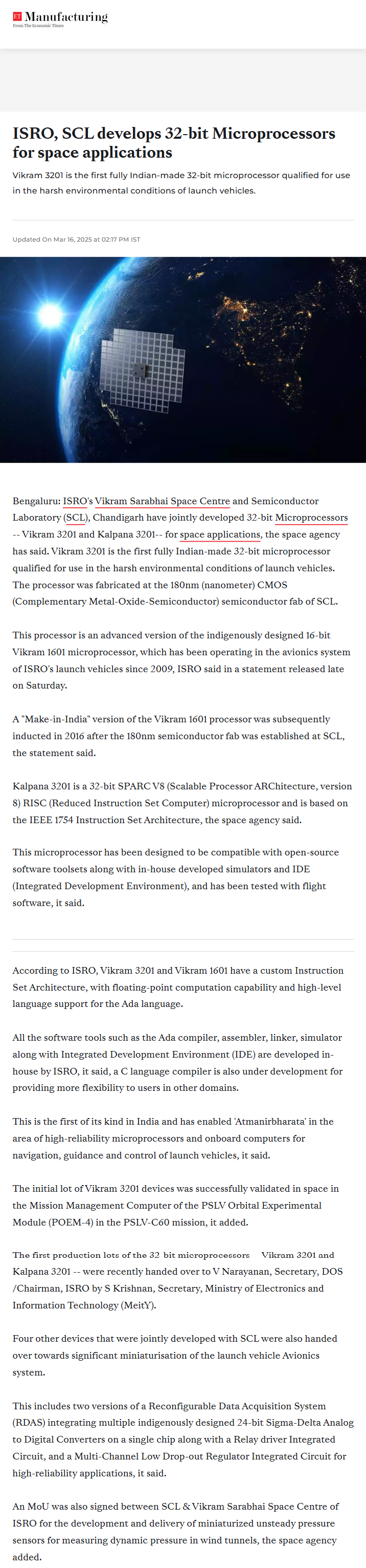 Full News Screenshot