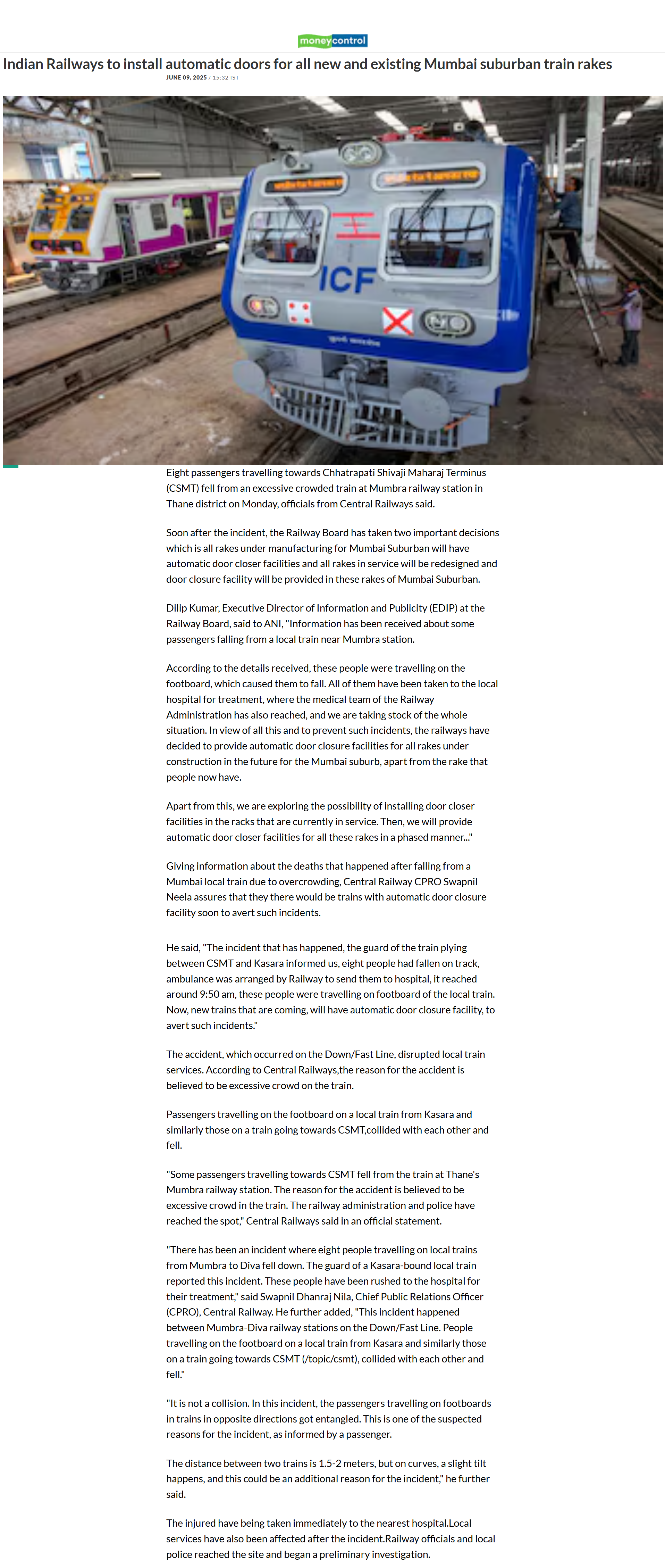 Full News Screenshot