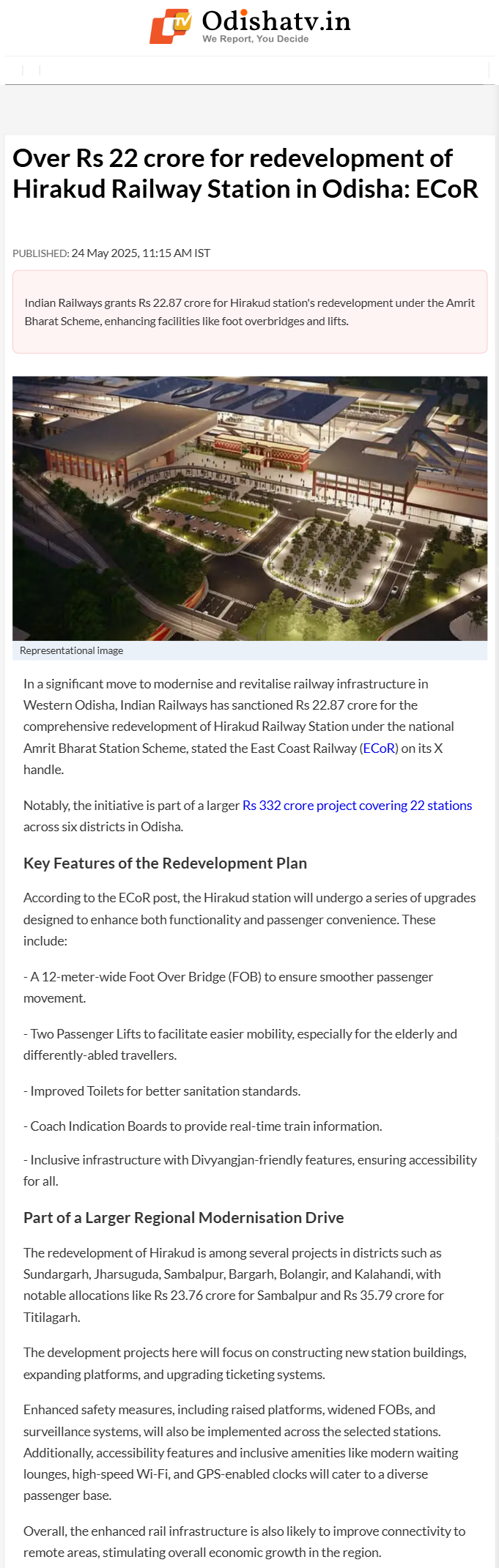 Full News Screenshot