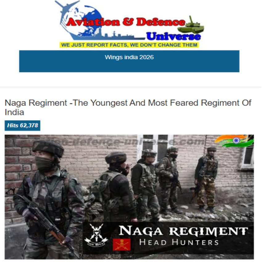 Front Page Screenshot