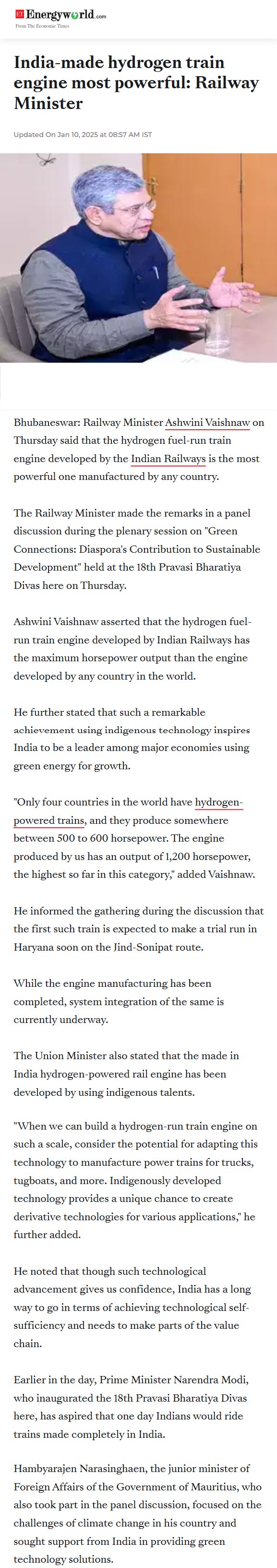 Full News Screenshot