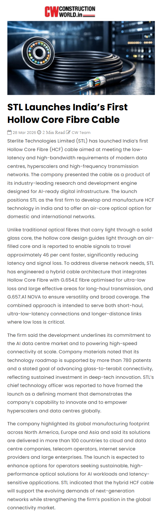 Full News Screenshot